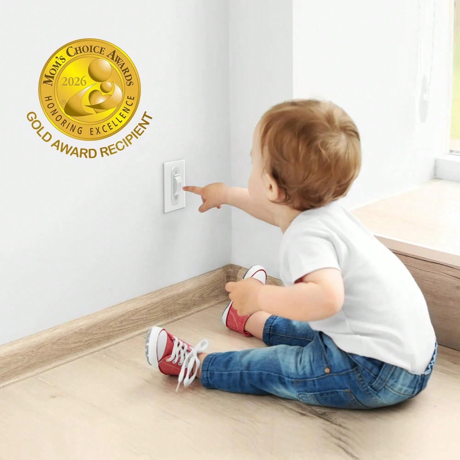 Wall Switch Guard, Child Proof Light Switch Cover Guard| Toggle Style| Light Switch Protection| Keep Toggle Switch In On Or Off Position| 1 Pack
