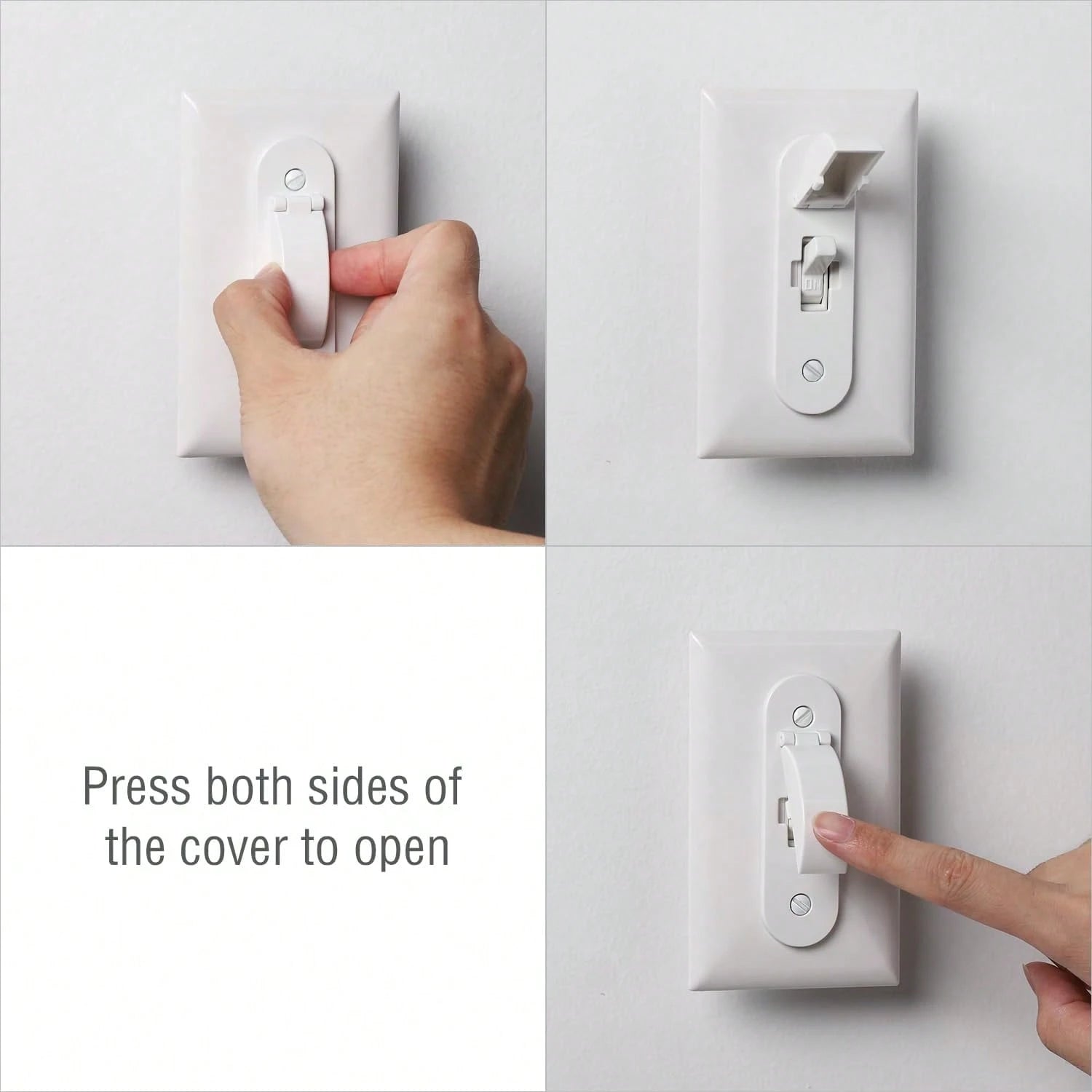 Wall Switch Guard, Child Proof Light Switch Cover Guard| Toggle Style| Light Switch Protection| Keep Toggle Switch In On Or Off Position| 1 Pack