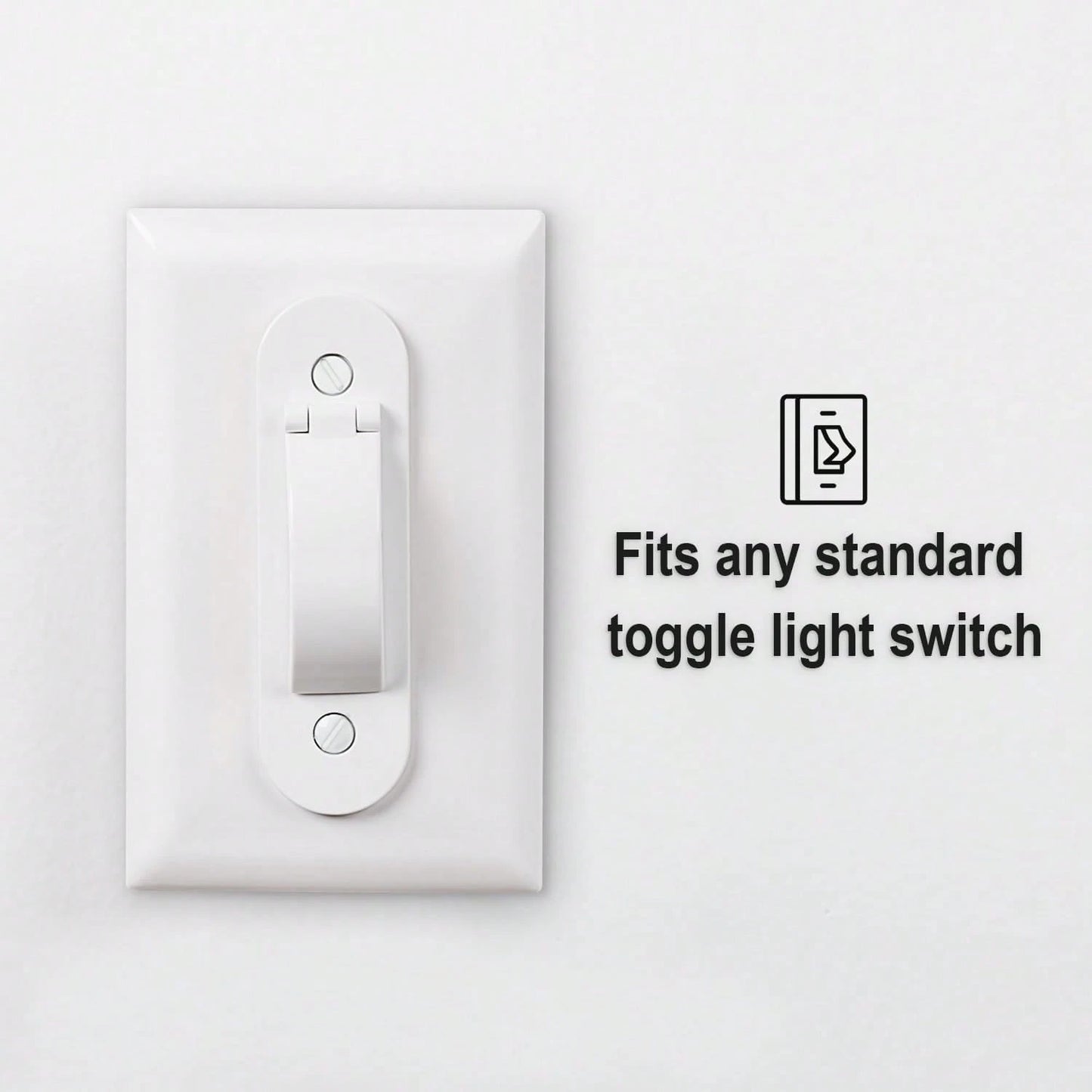 Wall Switch Guard, Child Proof Light Switch Cover Guard| Toggle Style| Light Switch Protection| Keep Toggle Switch In On Or Off Position| 1 Pack