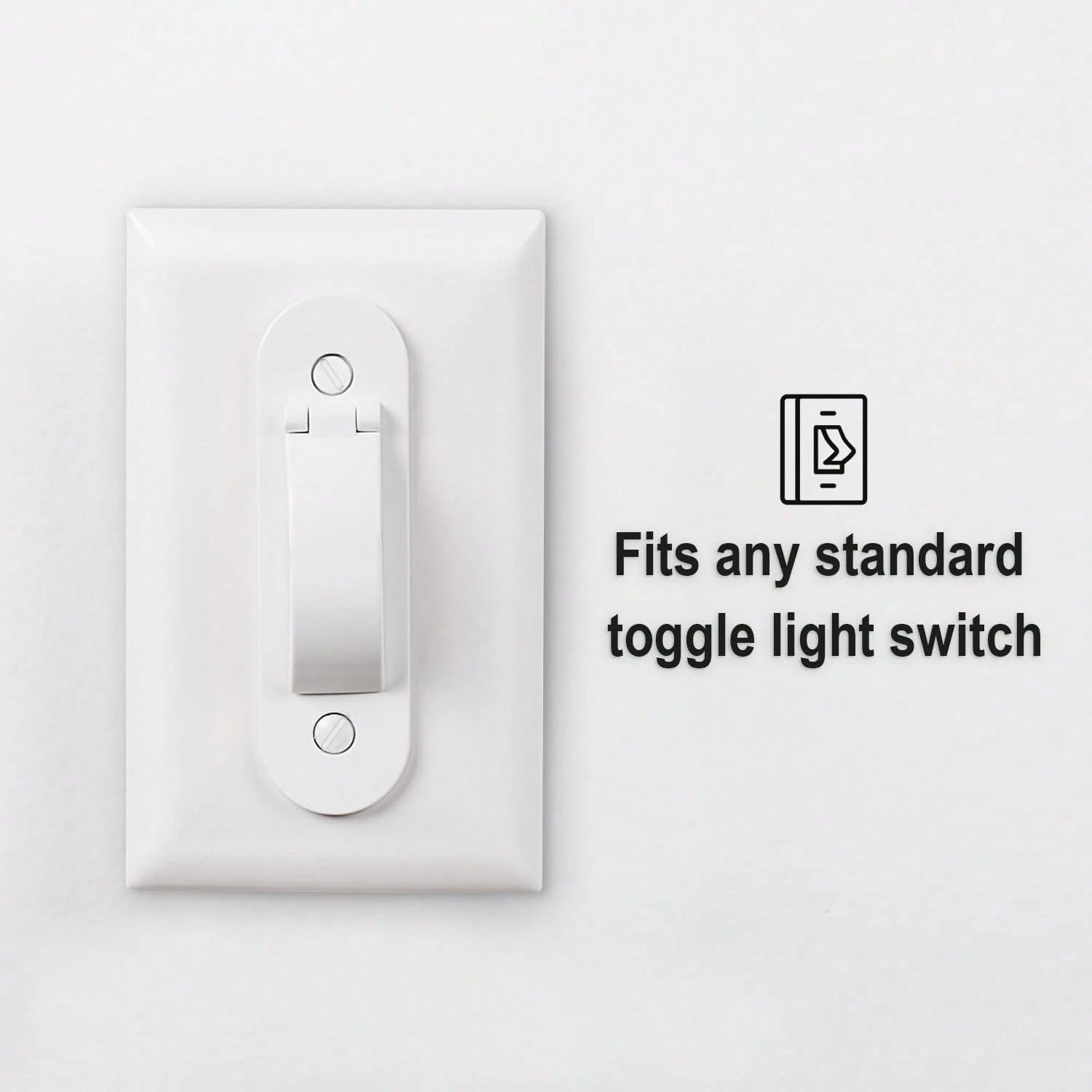 Wall Switch Guard, Child Proof Light Switch Cover Guard| Toggle Style| Light Switch Protection| Keep Toggle Switch In On Or Off Position| 1 Pack