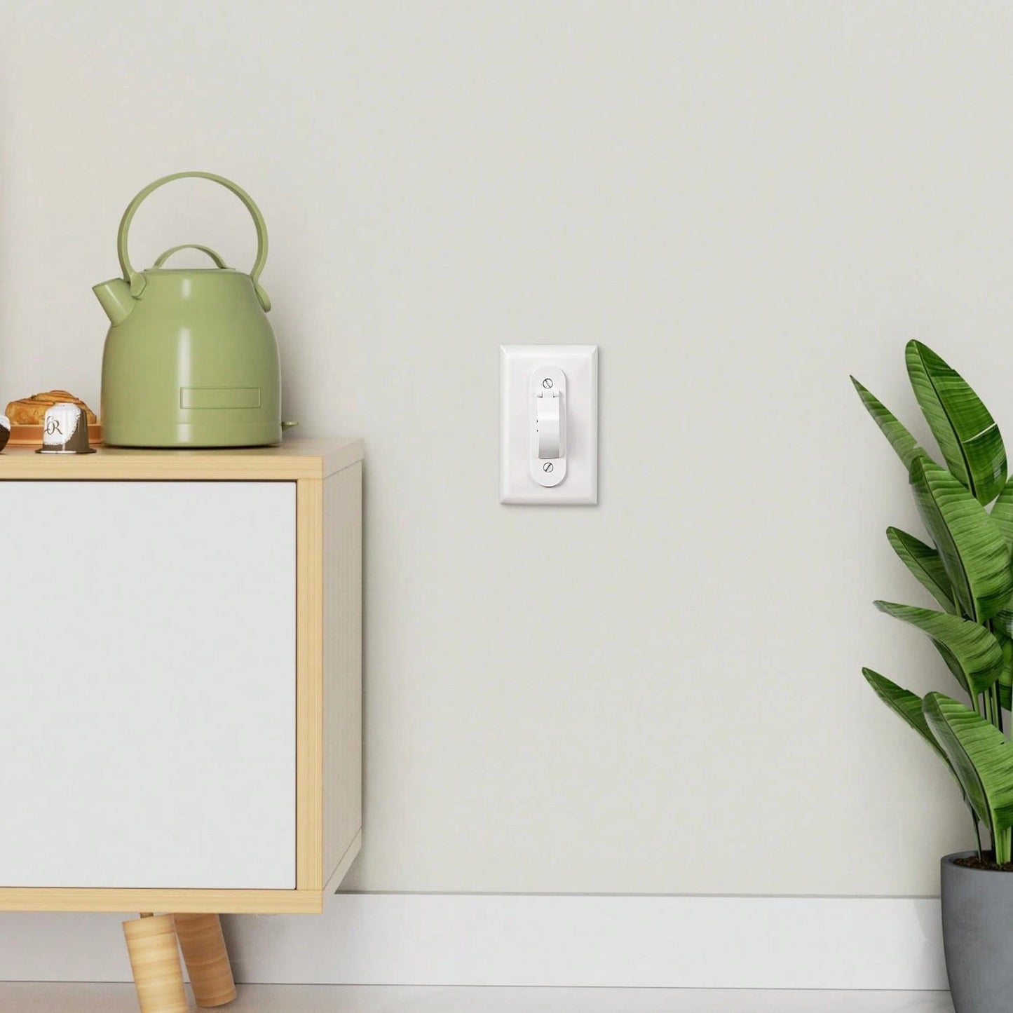 Wall Switch Guard, Child Proof Light Switch Cover Guard| Toggle Style| Light Switch Protection| Keep Toggle Switch In On Or Off Position| 1 Pack