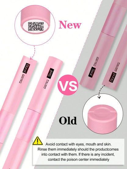 Waloshow Bond And Seal, Remover, 10ml Individual Lashes Glue And Seal, Eyelashes Applicator, 2 In1 Cluster Bond And Seal,Eyelashes Brush, Glue For Cluster Lashes, Tweezers, Bond For Clusters, Lashes B