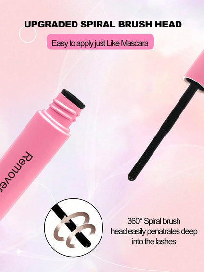 Waloshow Bond And Seal, Remover, 10ml Individual Lashes Glue And Seal, Eyelashes Applicator, 2 In1 Cluster Bond And Seal,Eyelashes Brush, Glue For Cluster Lashes, Tweezers, Bond For Clusters, Lashes B