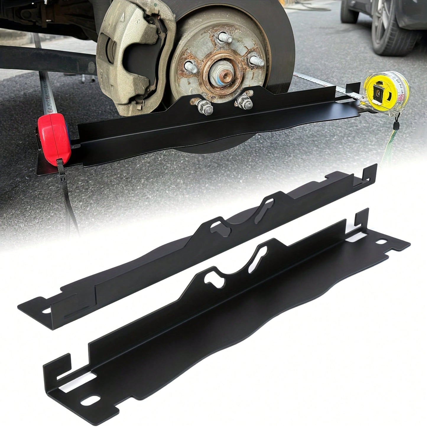 Wheel Toe Alignment Tool Plate Easy To Storage With Convenient Space-Saving Design Suitable For Car Truck SUV