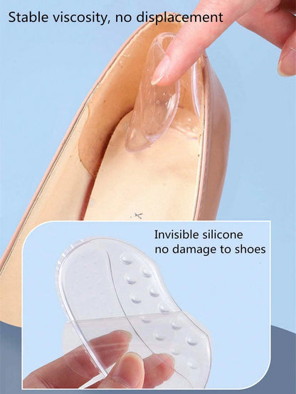 Women's Heel Anti-Slip Pads, Prevent Heel Slippage And Blisters, Heel Cushion For High Heels, Flats, Medium Size Shoes, Shoe Accessories Gift Ideas