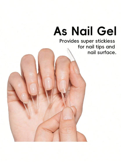 XEIJAYI 1pc 15ml Nail Gel Base Coat, Top Coat, And Six-In-One Functional Gel Set For Manicure- Matte, Strengthening, Leveling, Smudging, And Specially Designed For Nail Tips.