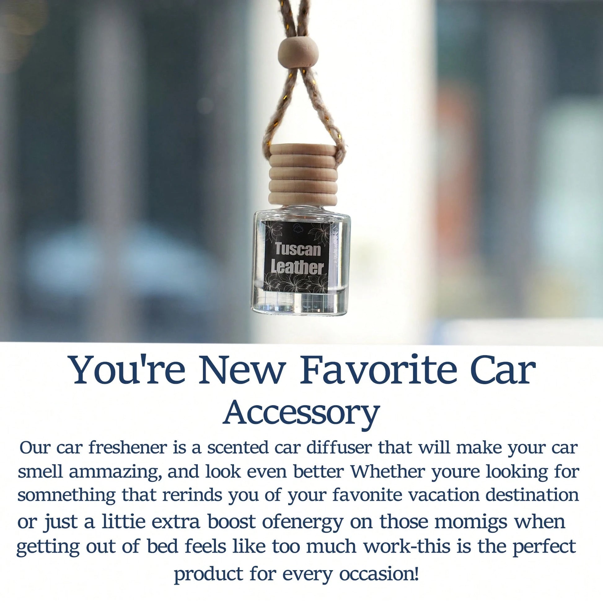 XY process Birthday Gift, Friend Gift, Car Air Suspension Aromatherapy Oil Diffuser, Essential Oil Fragrance Aromatherapy Car Diffuser, Long-Lasting Car Diffuser, 4 Bottles, Vanilla Car Air Freshener.
