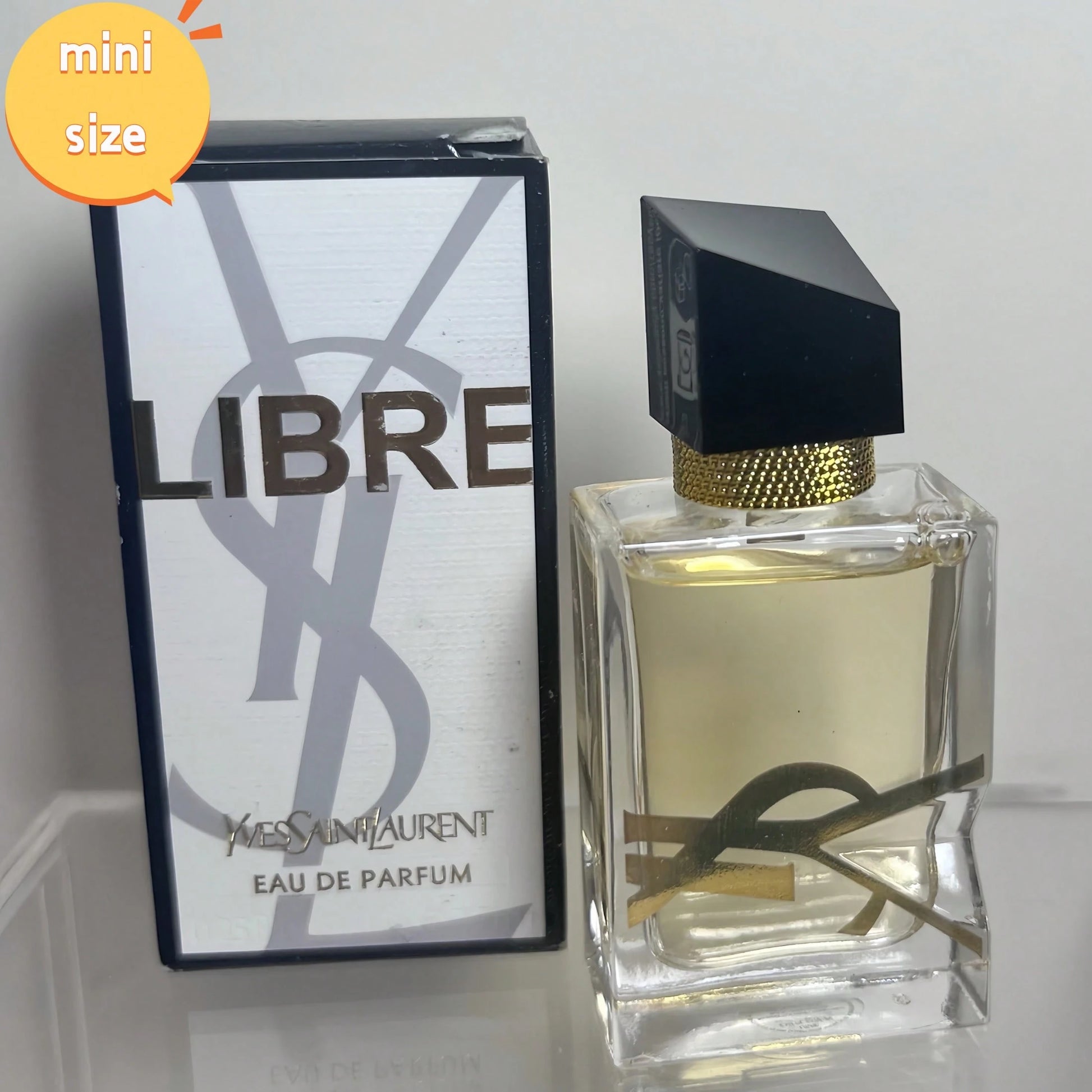 YSL Libre Eau De Parfum Miniature 7.5ml/ 0.25 Fl Oz, Sophisticated Floral Scent, Portable Splash Style Gift For Women
