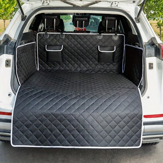 YVDKL 1 Piece Of Car Rear Compartment Mat, With Storage Bag, Bottom Plastic Anti Slip Pet Rear Compartment Mat, Anti Slip Mat, Anti Dirty Rear Compartment Mat