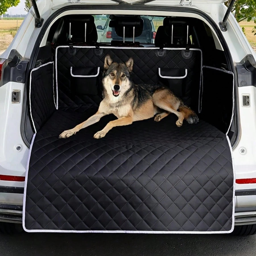 YVDKL 1 Piece Of Car Rear Compartment Mat, With Storage Bag, Bottom Plastic Anti Slip Pet Rear Compartment Mat, Anti Slip Mat, Anti Dirty Rear Compartment Mat
