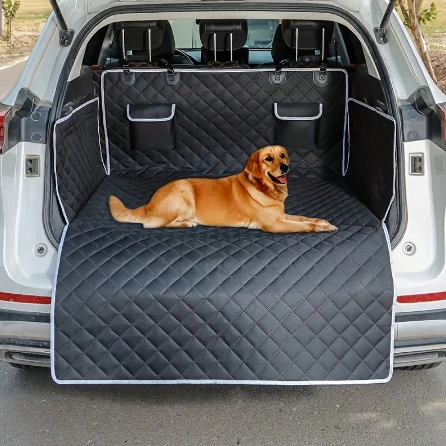YVDKL 1 Piece Of Car Rear Compartment Mat, With Storage Bag, Bottom Plastic Anti Slip Pet Rear Compartment Mat, Anti Slip Mat, Anti Dirty Rear Compartment Mat