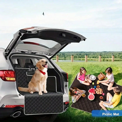 YVDKL 1 Piece Of Car Rear Compartment Mat, With Storage Bag, Bottom Plastic Anti Slip Pet Rear Compartment Mat, Anti Slip Mat, Anti Dirty Rear Compartment Mat